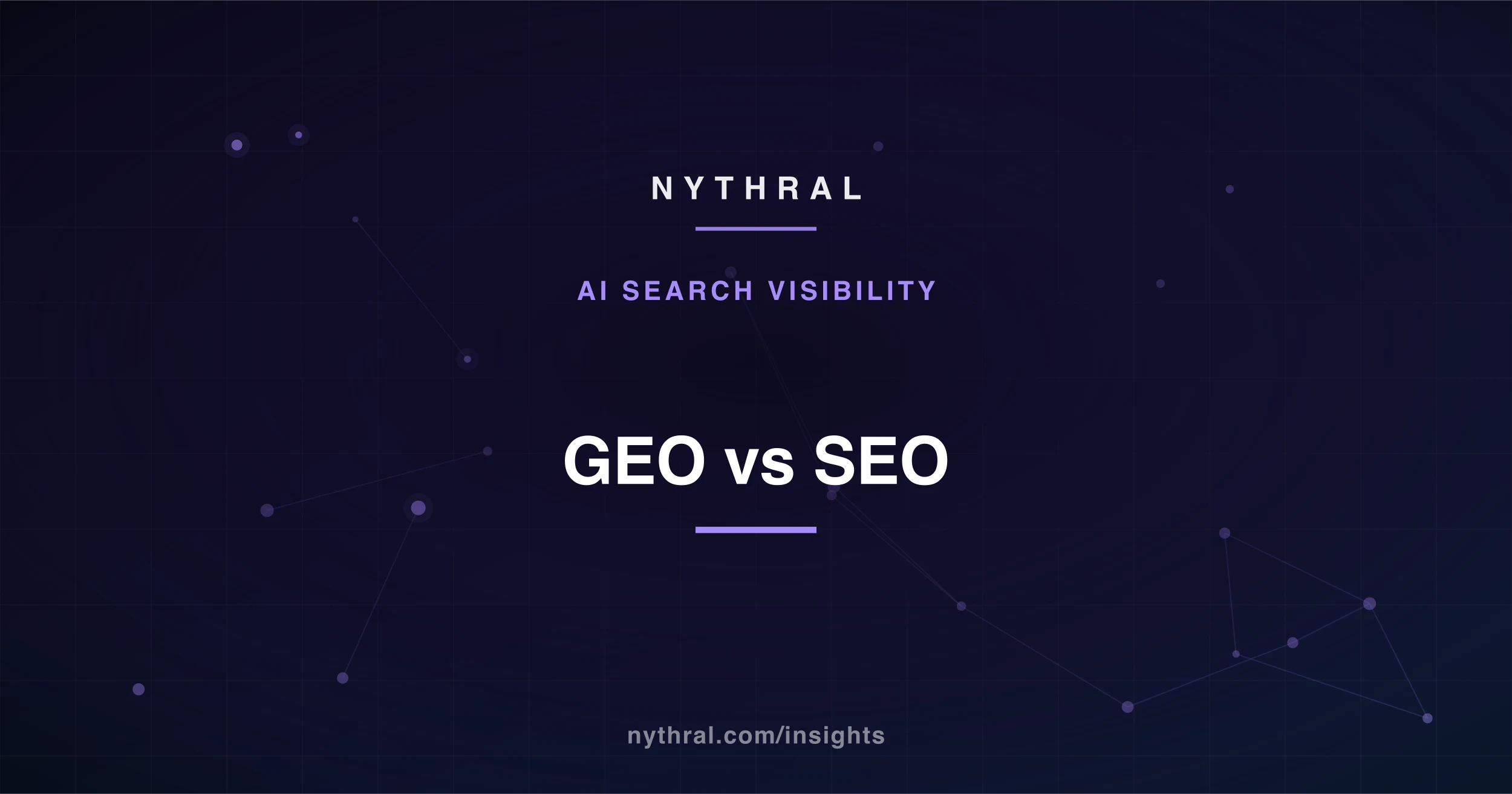 GEO vs SEO: What Changes When AI Answers the Query cover image