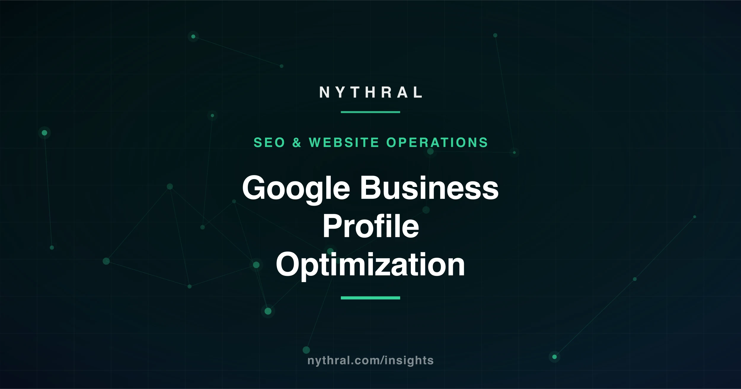 Google Business Profile Optimization: The Complete Checklist article cover