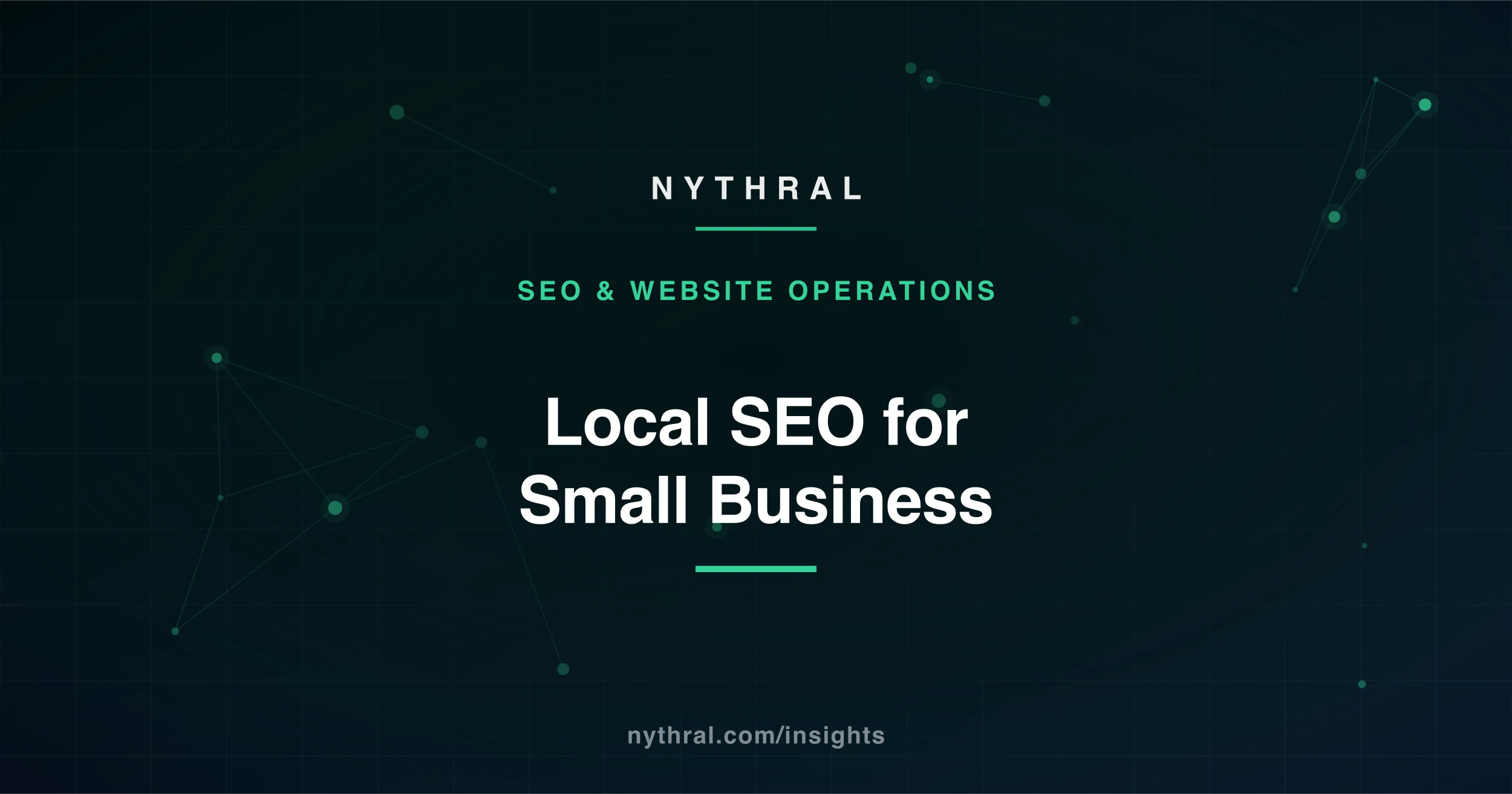Local SEO for Small Business: A Practical 2026 Guide article cover