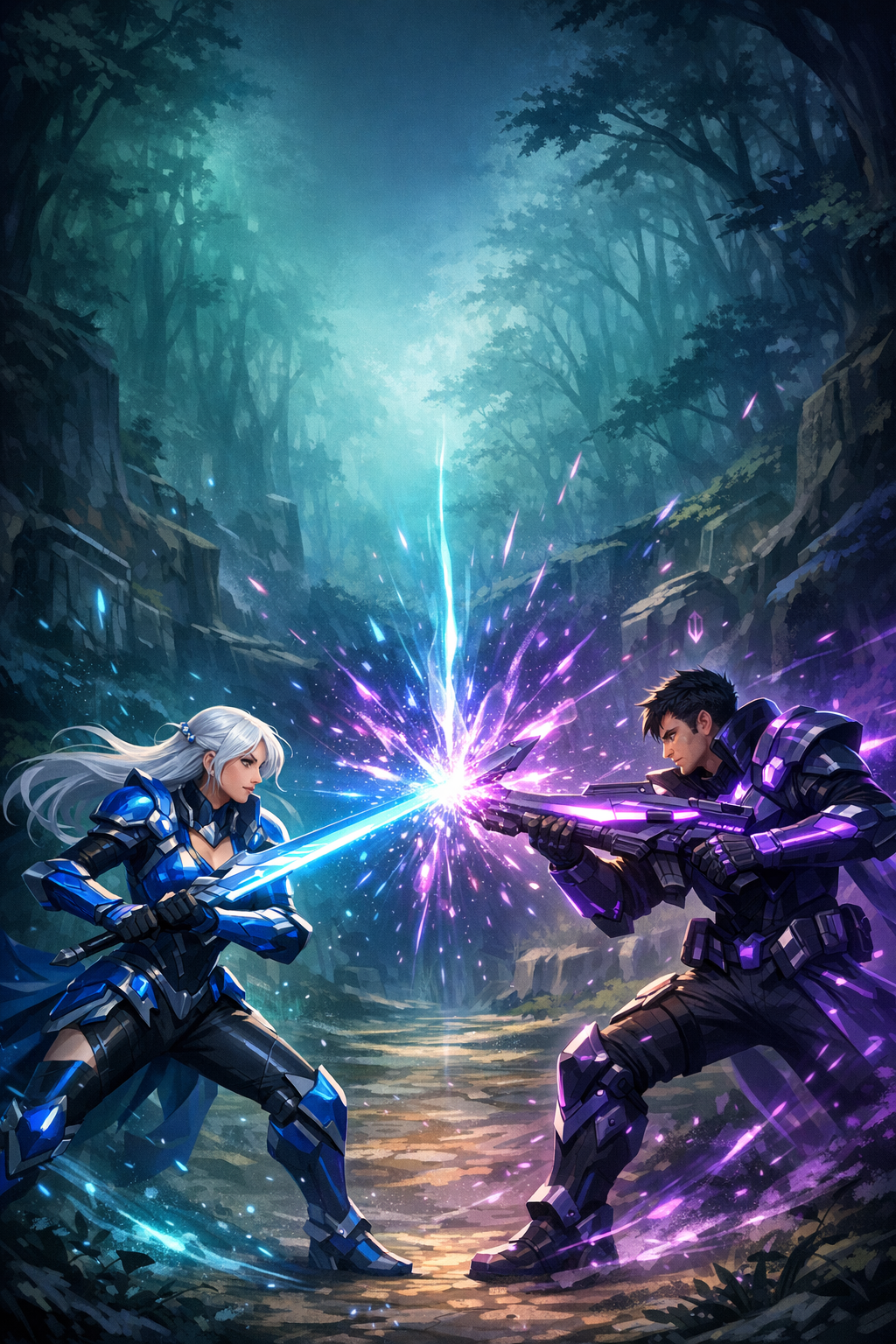 BattleShift Hero scene
