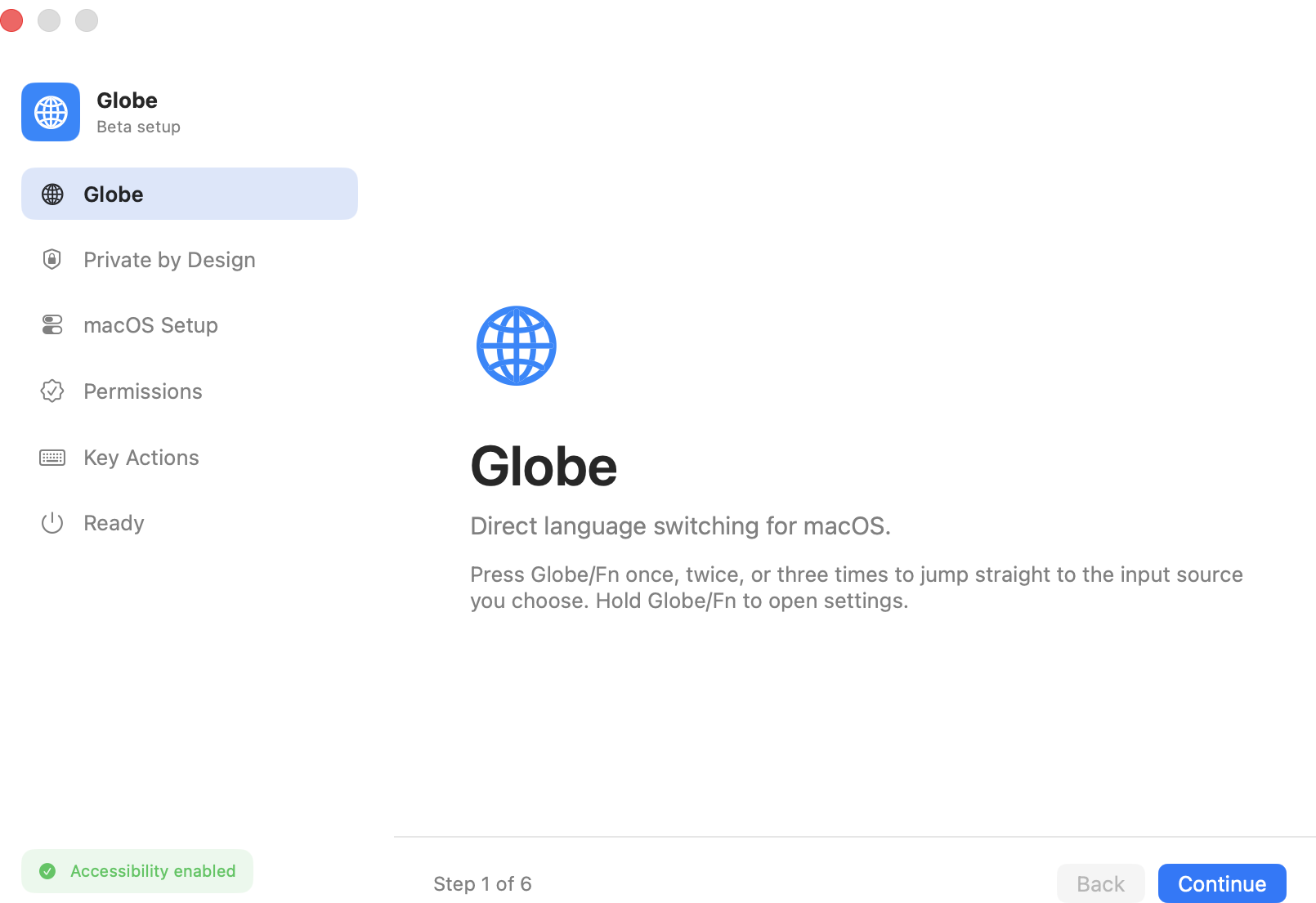 Globe Onboarding